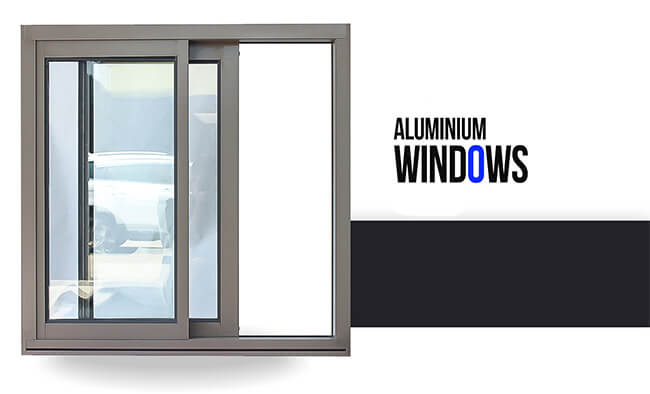 6063 Aluminium Sliding Windows Two Lite Slider Window electrophoresis