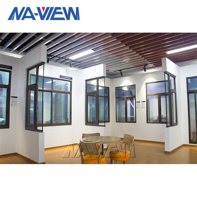 Aluminum Alloy Operable Casement Window Horizontal And Vertical