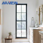 NAVIEW Modern Custom Black Aluminium Single Hung Window