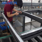 OEM ODM Custom Energy Saving Aluminium Double Hung Windows With Transom