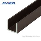 Extruded Aluminium U Channel Shaped Section Extrusions Profiles Supplier Company