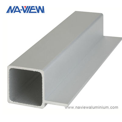 Extruded Aluminum Box Square Aluminium Profile Section Tube