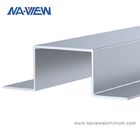 Chinese Factory  Manufactured Aluminum Top Hat Channel Extrusion