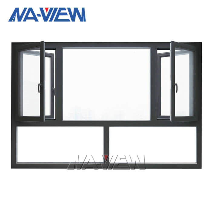 Aluminum Alloy Operable Casement Window Horizontal And Vertical