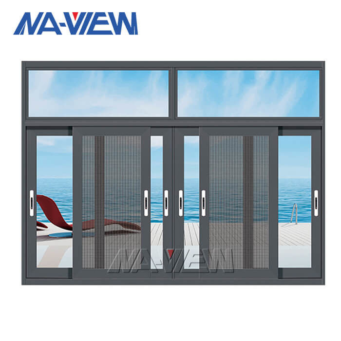 SGS Aluminium Sliding Windows Sliding Glass Doors With Transom Window