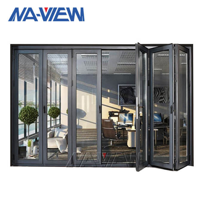 NAVIEW Accordion Style Sliding Glass Doors Fiberglass Screen Netting
