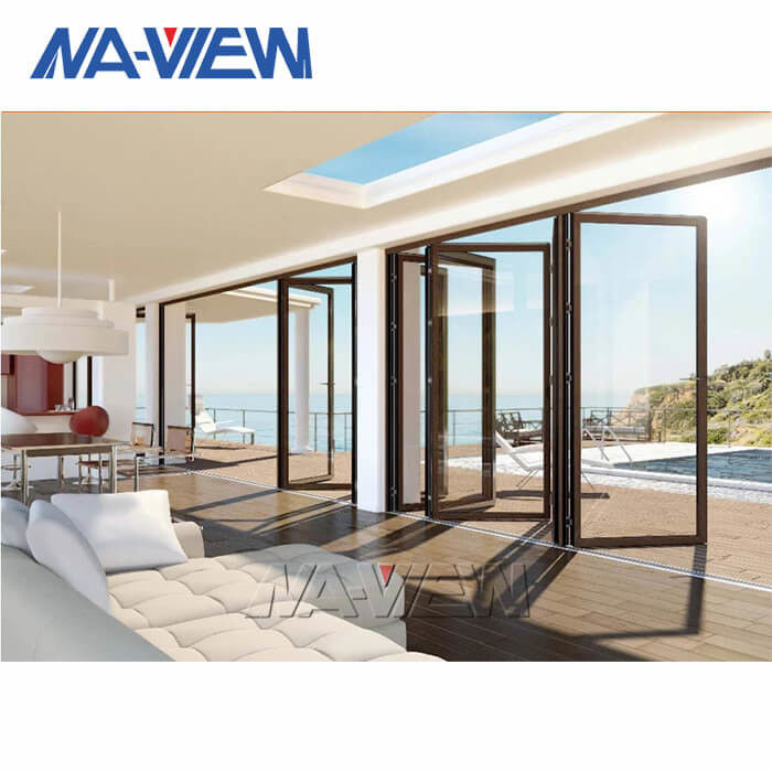 OEM ODM Bifold Bay Window Thermal Insulation Stable Structure