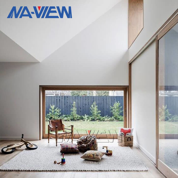 OEM ODM Naview Front Fixed Double Pane Glazing Glass Picture Window