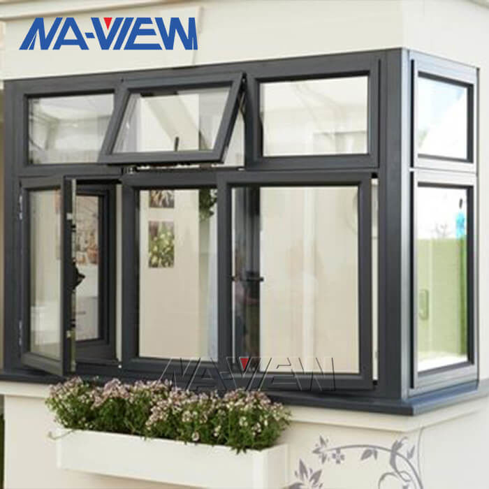 Modern Custom New Design Energy Saving Aluminium Small Awning Windows