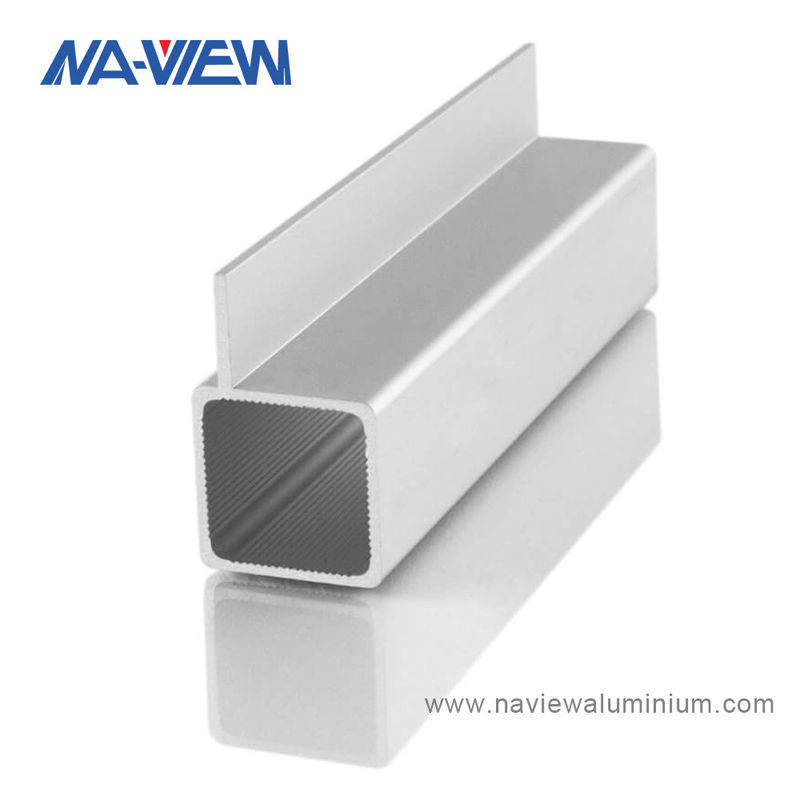Extruded Aluminum Box Square Aluminium Profile Section Tube