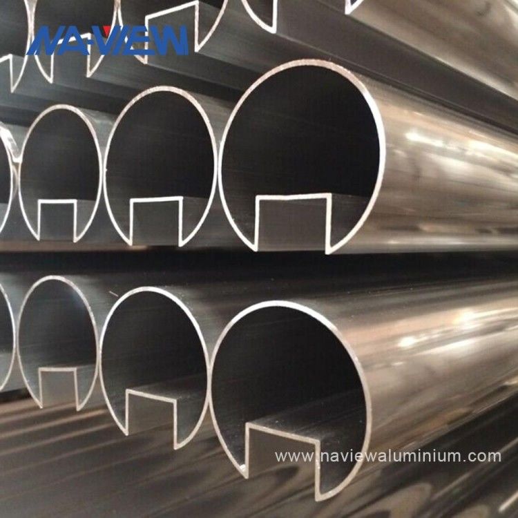 Extruded Aluminum Handrail Extrusions Profiles