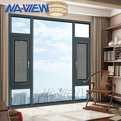 outswing inswing Aluminium Casement Windows Sound Proof