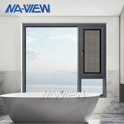 1.2mm Aluminium Casement Windows Swing Single Pane Casement Windows