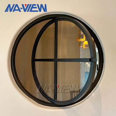 OEM ODM Low Price New Construction Aluminium Circular Round Pivot Window
