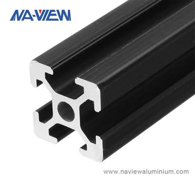 Customized Black Aluminium Angle Extrusion Profile